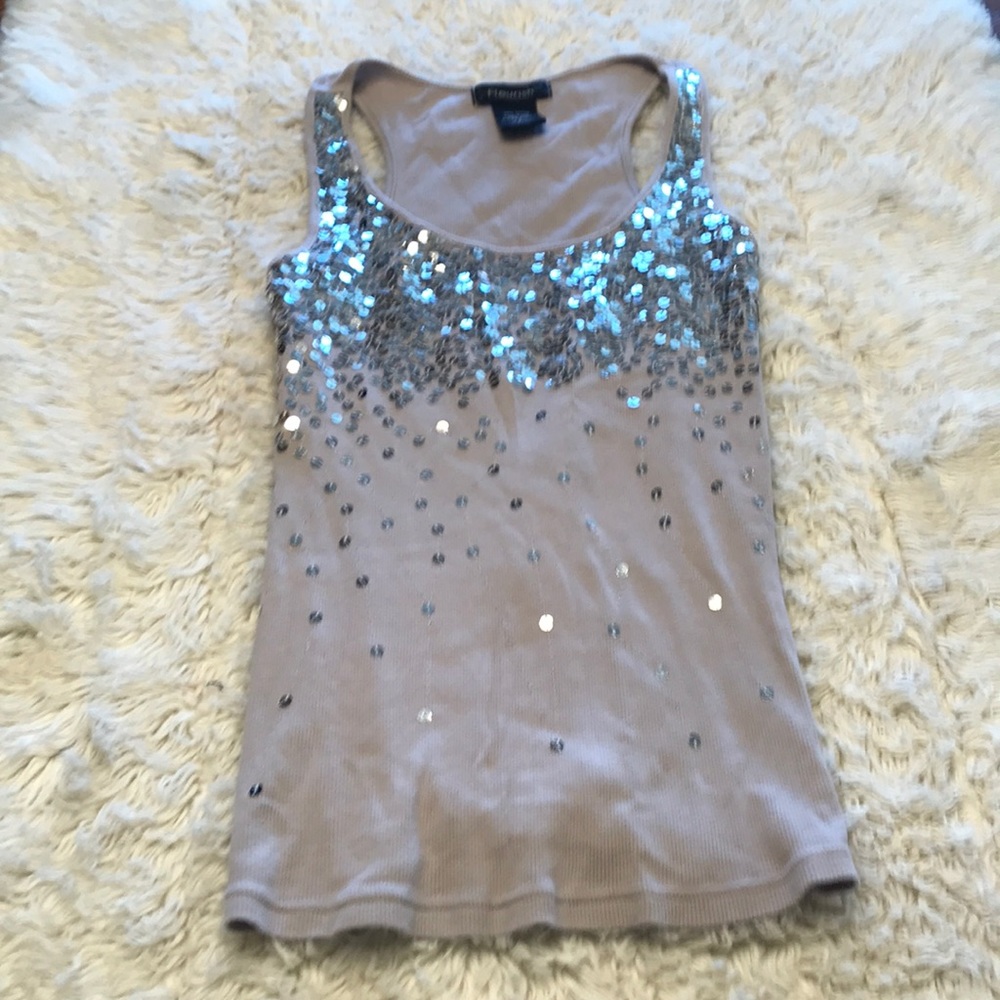 Fluerish Large Sequin Tank Top